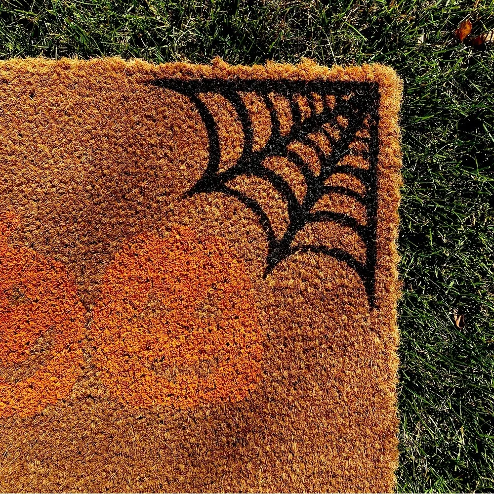 NWT Trampa Halloween Custom Made “BOO” Doormat